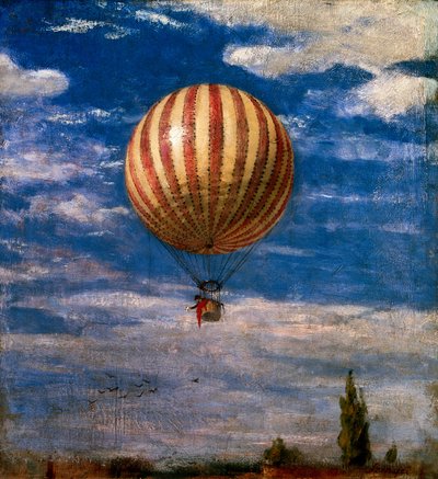 The Balloon, 1878 by Pál Szinyei Merse